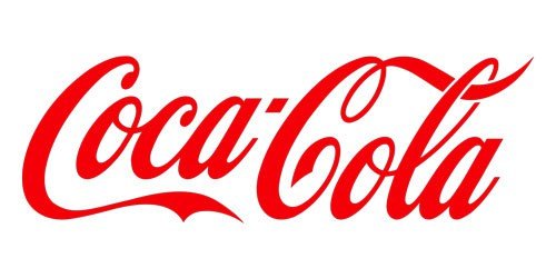 Coca-Cola logo, iconic beverage brand, representing refreshment and global recognition.