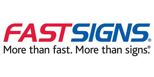 Modern billboard sign for large-format printing and custom signage services by Fast Signs.